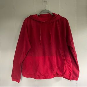 NWOT Under Armour Loose Fit Popover Hoodie With Side Zipper